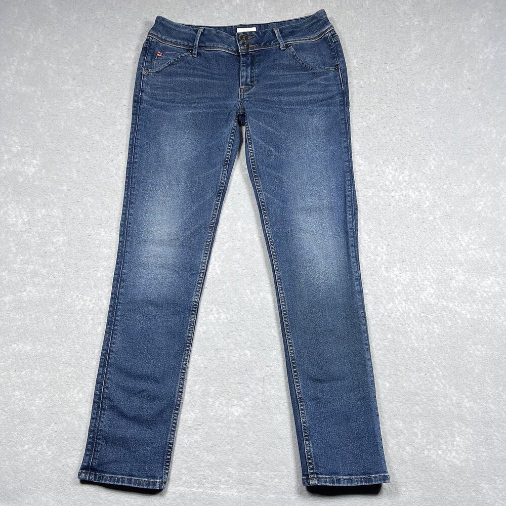 Hudson Jeans Womens Size 27 Collin Skinny Low Rise Stretch Denim Blue Jeans - Picture 1 of 15